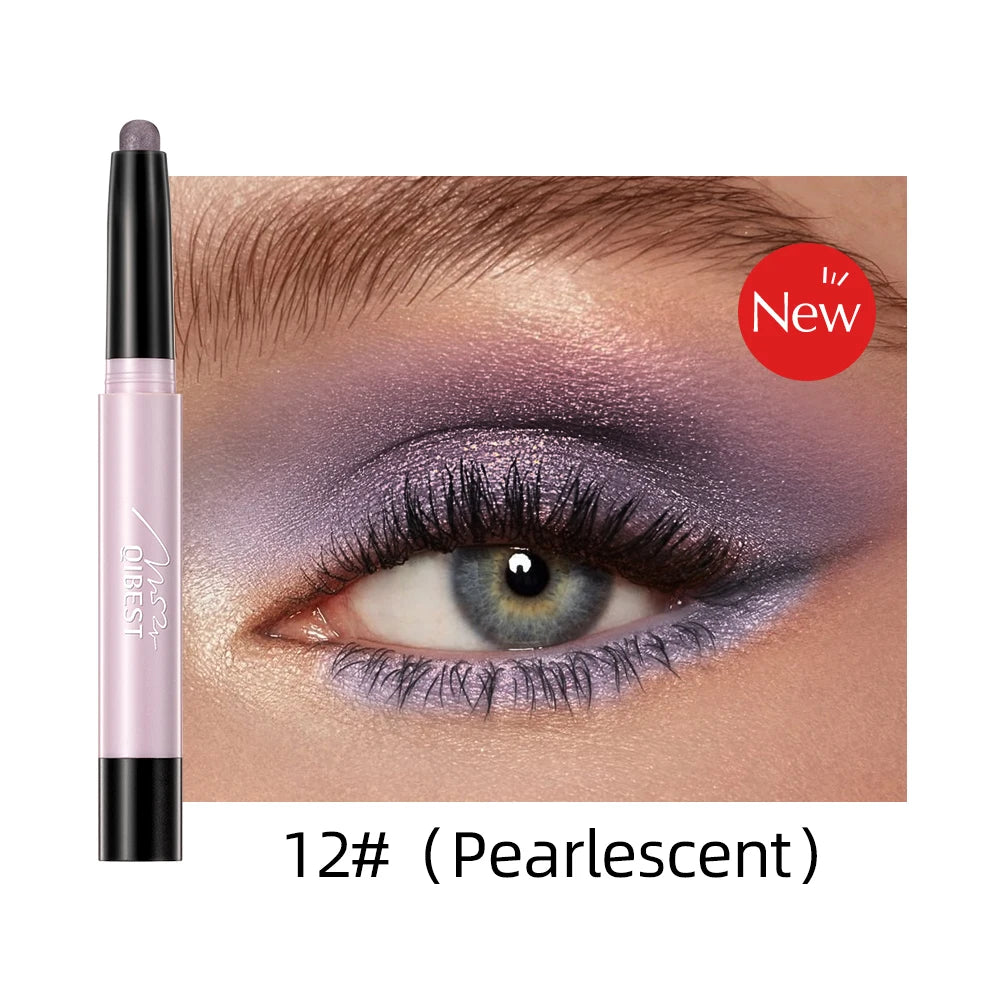 Pearlescent Silkworm  Pen Waterproof  Pencil Glitter Matte Nude Gold Eye Shadow Pen Pigment Cosmetics