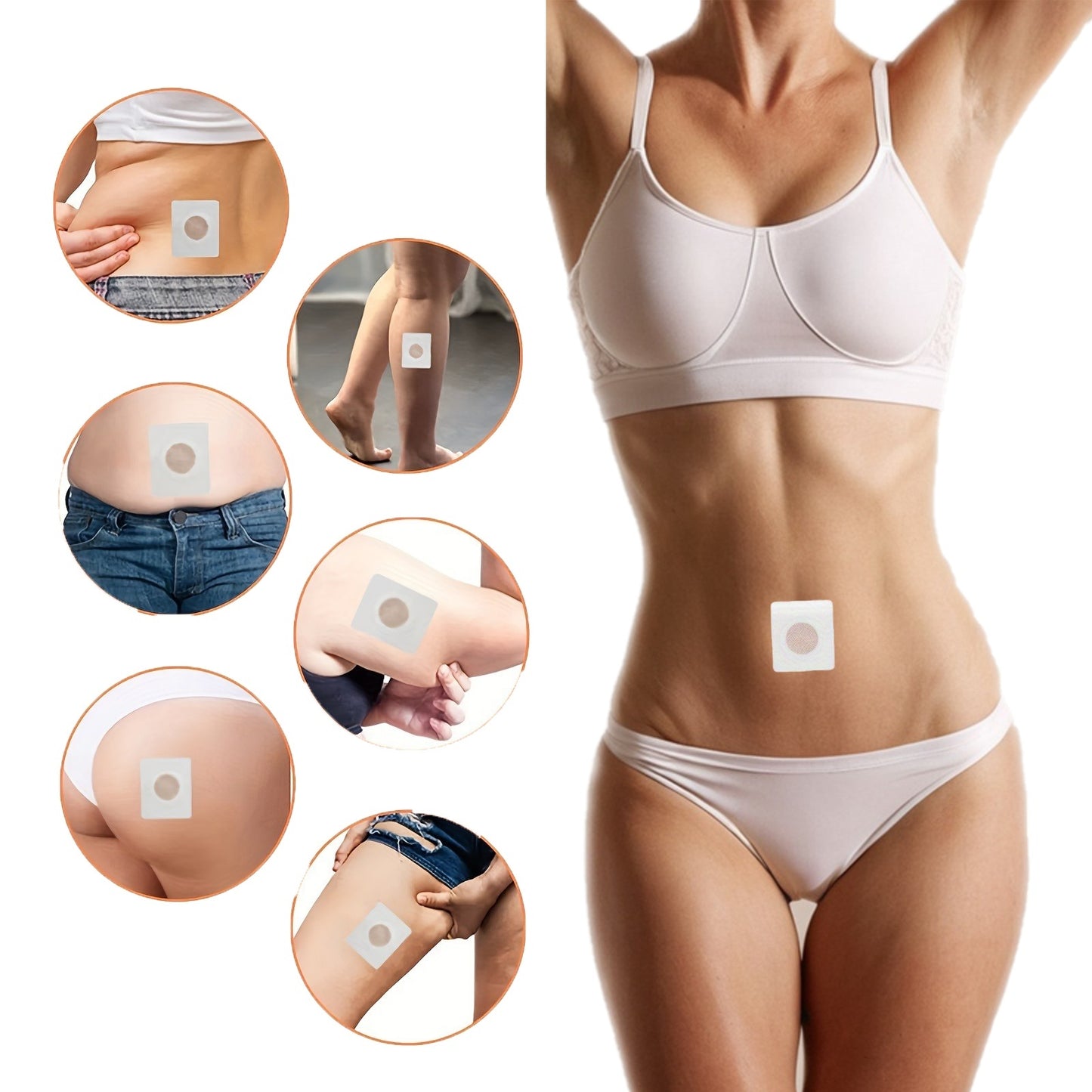 Magnetic Slimming Patch – Belly Button Detox Stickers (50 pcs)