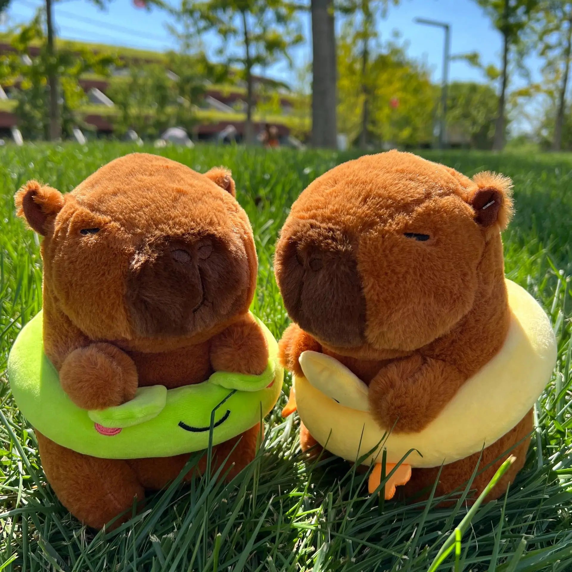 Capybara Plush Toy – 21cm / 23cm Soft Stuffed Animal Doll for Kids, Cute Capibara Birthday & Christmas Gift