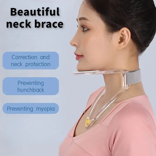 Adjustable Cervical Traction Device – Inflatable Neck Support Collar for Pain Relief & Posture Correction