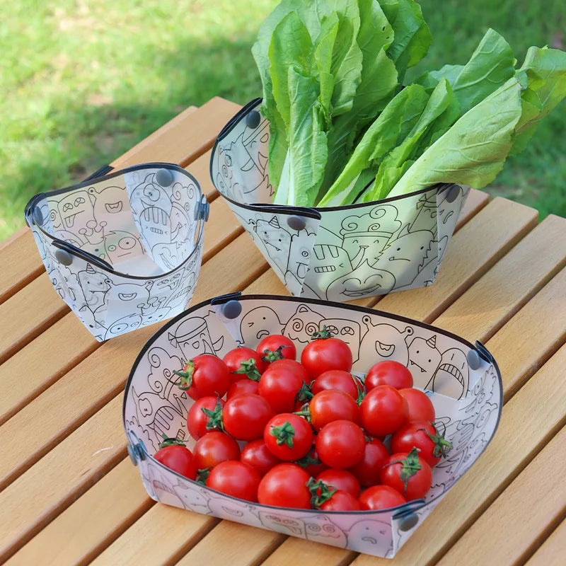 Outdoor Folding Camping Tableware Set – Lightweight Collapsible Bowl, Plate, Cup & Coffee Filter