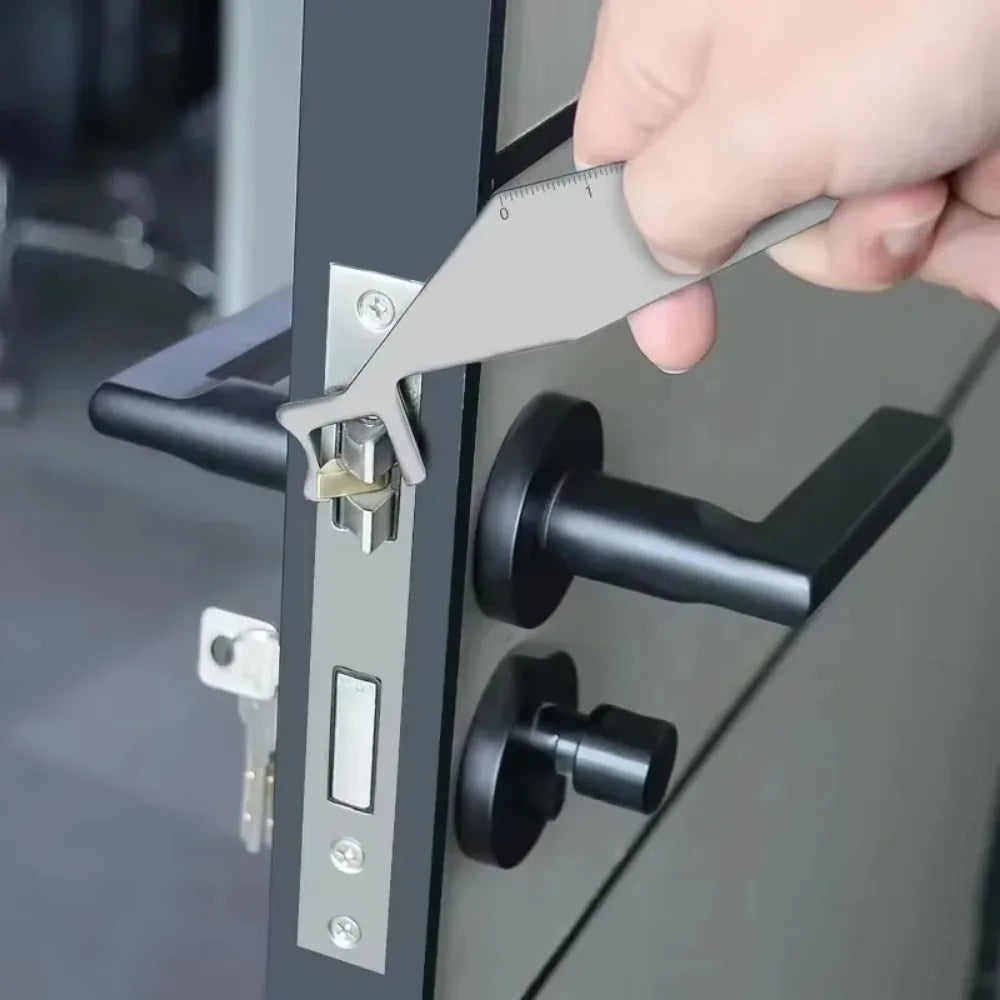 Multi-Functional Firefighter Lock Bypass Tool – Stainless Steel Emergency Entry Kit for Locksmiths & First Responders