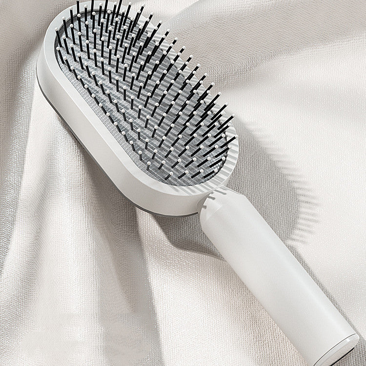 Self-Cleaning Hair Brush – Anti-Static Detangler