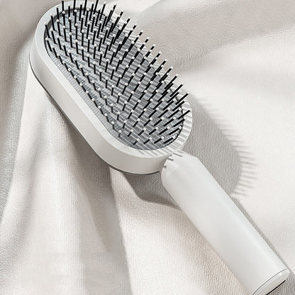Self-Cleaning Hair Brush – Anti-Static Detangler