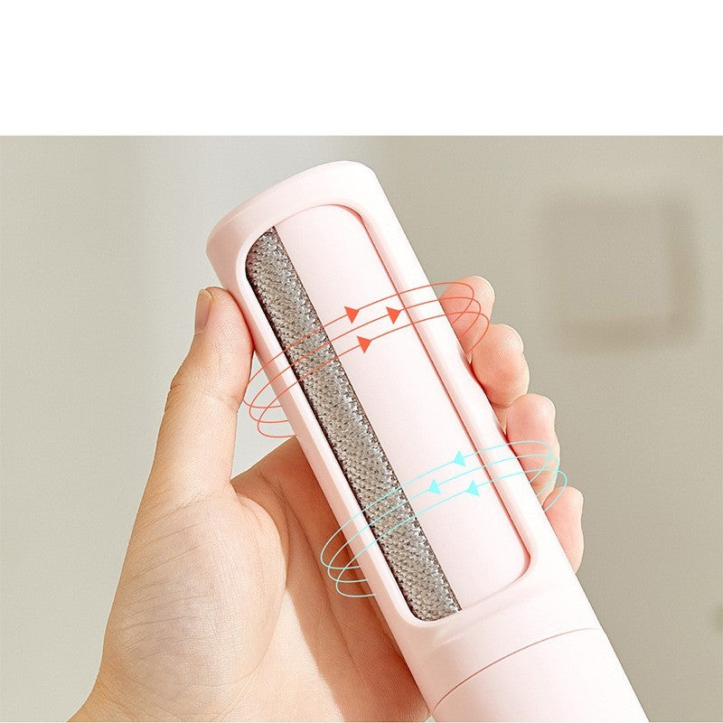 2-in-1 Reusable Pet Hair Remover Roller – Self-Cleaning Lint Brush for Dogs & Cats