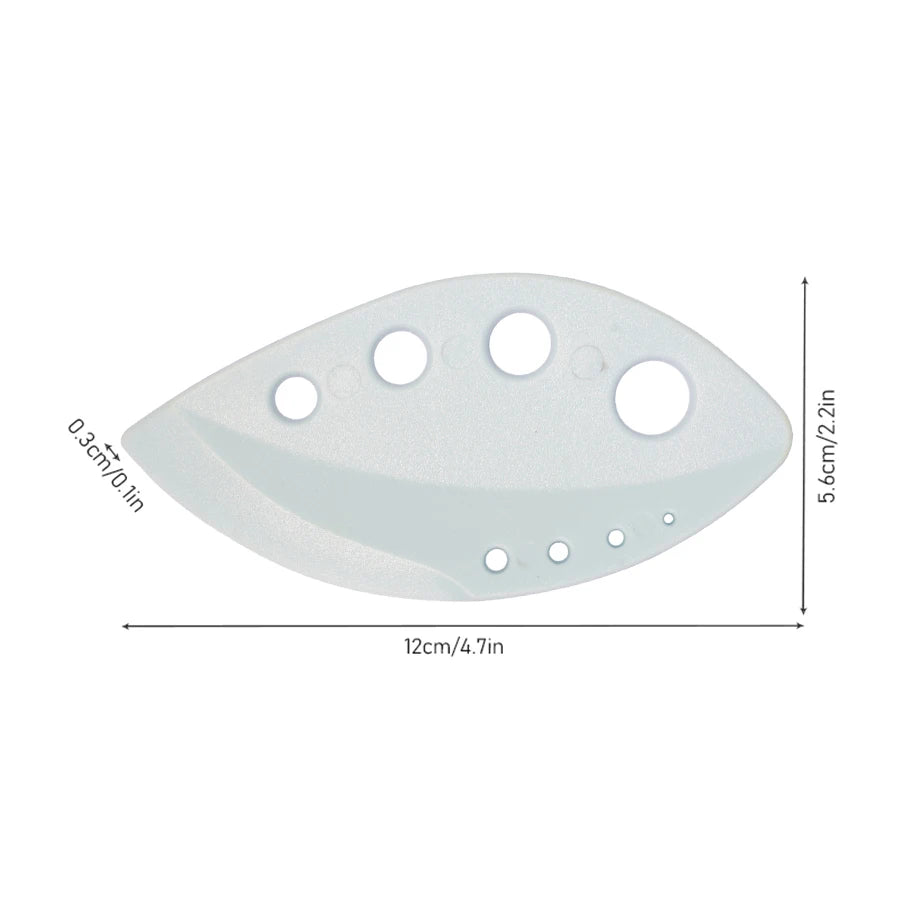 8-Hole Herb Leaf Stripper Tool – Multi functional Vegetable Stem Remover for Kitchen Use