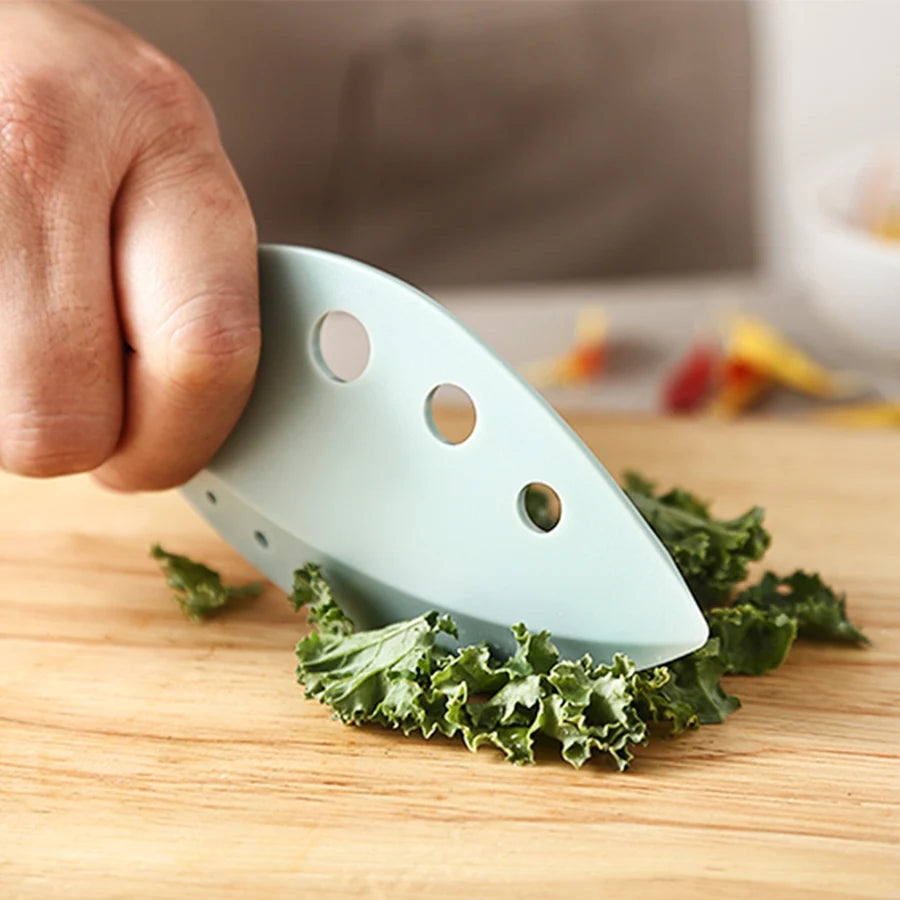 8-Hole Herb Leaf Stripper Tool – Multi functional Vegetable Stem Remover for Kitchen Use
