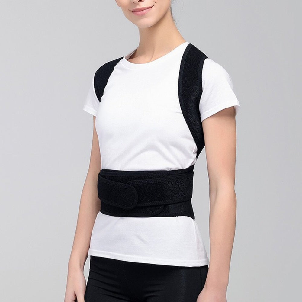 Adjustable Spine Posture Corrector for Men & Women – S to 4XL, Back Support Brace for Pain Relief