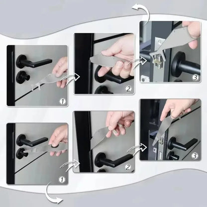 Multi-Functional Firefighter Lock Bypass Tool – Stainless Steel Emergency Entry Kit for Locksmiths & First Responders