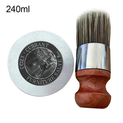 All-Natural Leather Conditioner Cream – 120ml, 240ml & 480ml Options with Brush – Car & Furniture Leather Care