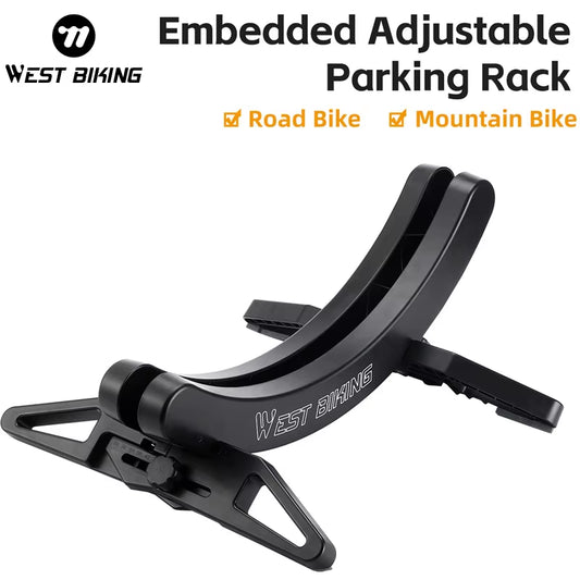 West Biking Adjustable Bicycle Repair Stand – Foldable Indoor Bike Maintenance Rack with Sturdy Base