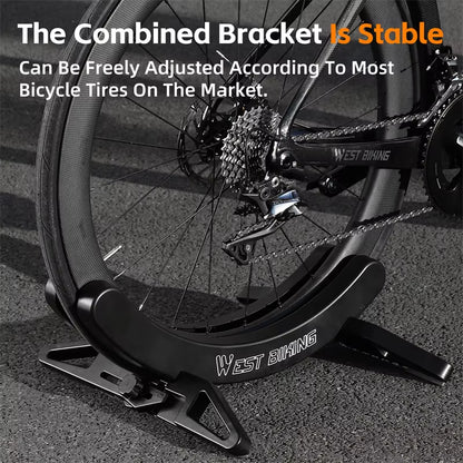 West Biking Adjustable Bicycle Repair Stand – Foldable Indoor Bike Maintenance Rack with Sturdy Base