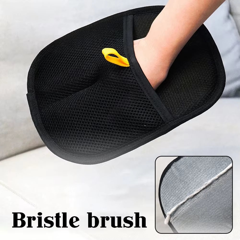 Double-Sided Pet Grooming Glove – Hair Remover Mitt for Cats & Dogs, Static-Free Deshedding for Furniture & Clothes