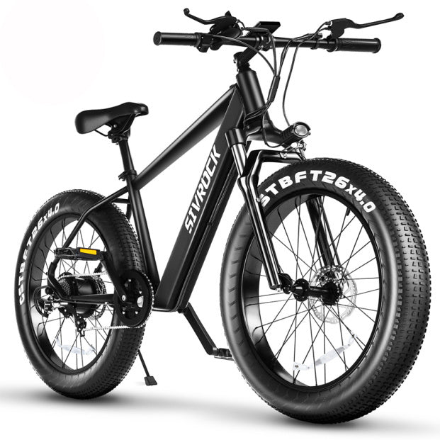 Sivrock 1000W Fat Tire Electric Bike 26x4" – 48V 15Ah Mountain eBike for Adults, UL Certified