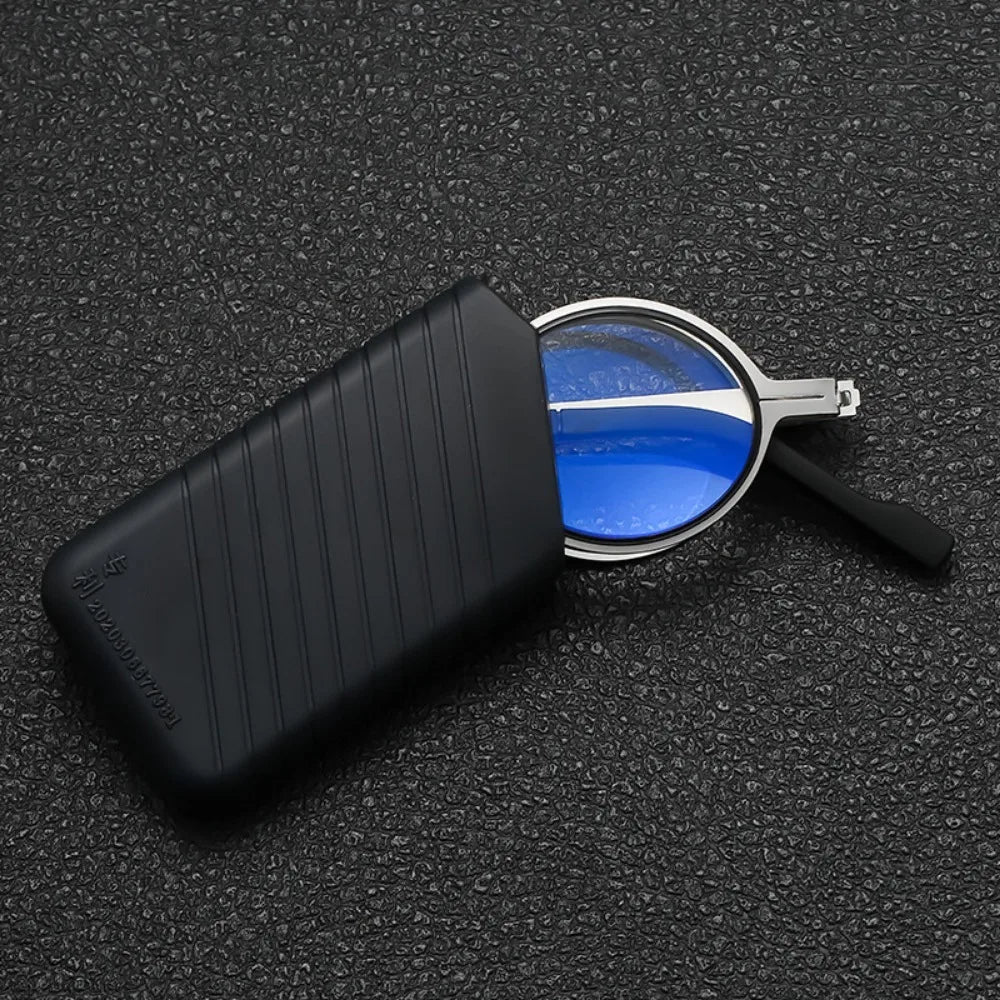 Portable Folding Reading Glasses – Ultra-Light Compact Design for Men & Women (Blue-Light Available) – Ideal for Travel & Daily Use