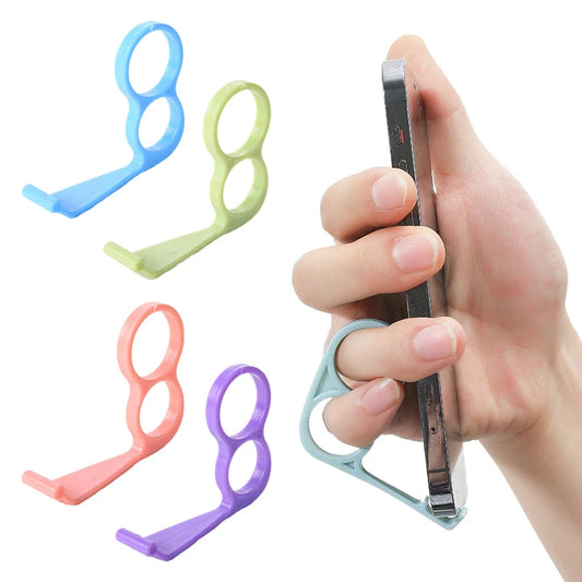 Universal Mobile Phone Finger Ring Stand –  Grip Holder & Kickstand for iPhone, Samsung & All Smartphones
