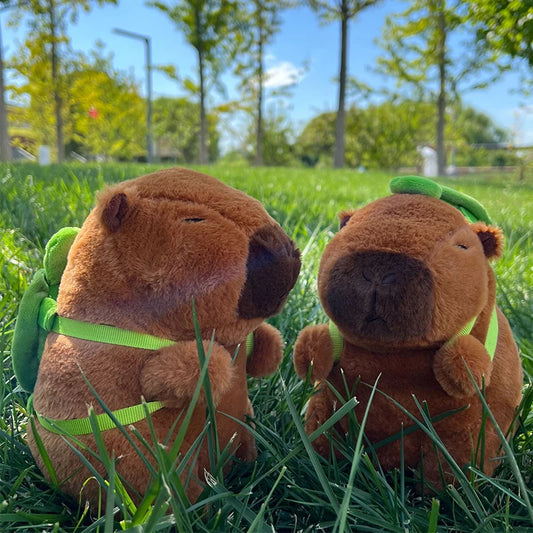 Capybara Plush Toy – 21cm / 23cm Soft Stuffed Animal Doll for Kids, Cute Capibara Birthday & Christmas Gift
