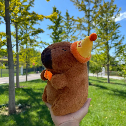 Capybara Plush Toy – 21cm / 23cm Soft Stuffed Animal Doll for Kids, Cute Capibara Birthday & Christmas Gift