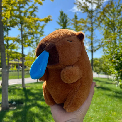 Capybara Plush Toy – 21cm / 23cm Soft Stuffed Animal Doll for Kids, Cute Capibara Birthday & Christmas Gift