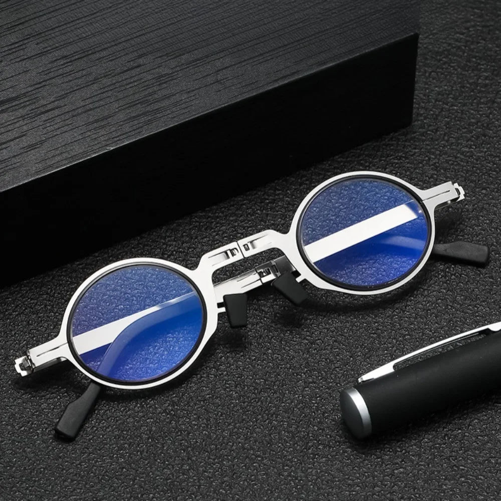 Portable Folding Reading Glasses – Ultra-Light Compact Design for Men & Women (Blue-Light Available) – Ideal for Travel & Daily Use
