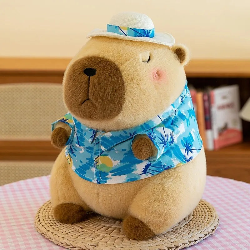Capybara Plush Toy – 21cm / 23cm Soft Stuffed Animal Doll for Kids, Cute Capibara Birthday & Christmas Gift