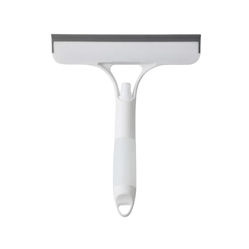 3‑in‑1 Spray, Scrub & Squeegee Tool – Home & Car Window Cleaner with Microfiber Pad