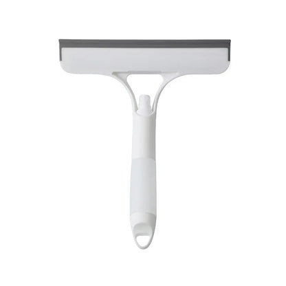 3‑in‑1 Spray, Scrub & Squeegee Tool – Home & Car Window Cleaner with Microfiber Pad