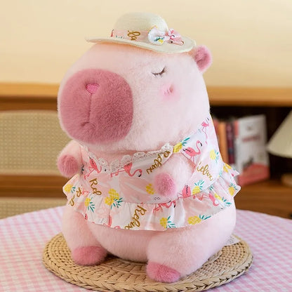 Capybara Plush Toy – 21cm / 23cm Soft Stuffed Animal Doll for Kids, Cute Capibara Birthday & Christmas Gift