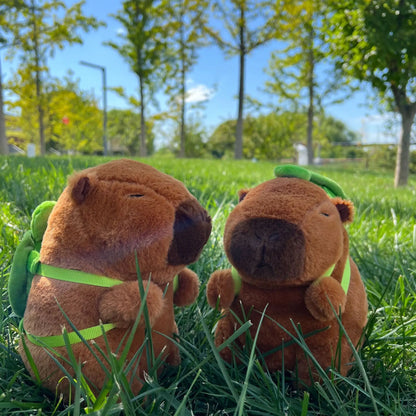 Capybara Plush Toy – 21cm / 23cm Soft Stuffed Animal Doll for Kids, Cute Capibara Birthday & Christmas Gift