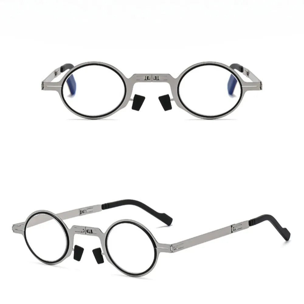 Portable Folding Reading Glasses – Ultra-Light Compact Design for Men & Women (Blue-Light Available) – Ideal for Travel & Daily Use