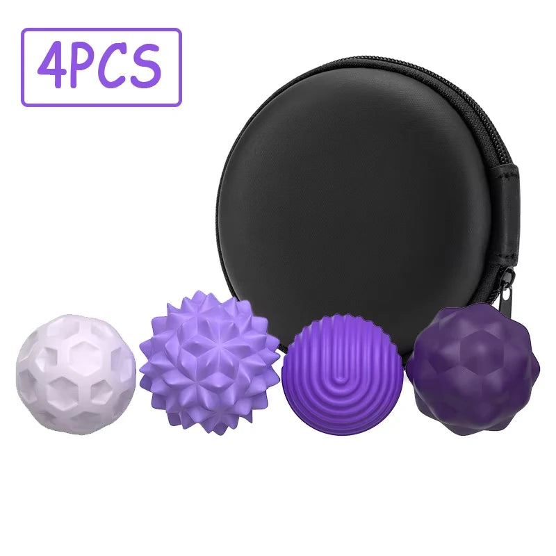 Silicone Magnetic Fidget Balls – 4/8PCS Calming Sensory Toy for Anxiety, ADHD, Autism Stress Relief