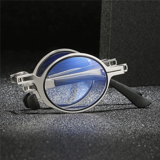 Portable Folding Reading Glasses – Ultra-Light Compact Design for Men & Women (Blue-Light Available) – Ideal for Travel & Daily Use