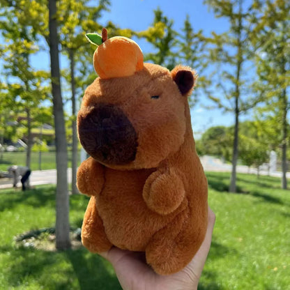 Capybara Plush Toy – 21cm / 23cm Soft Stuffed Animal Doll for Kids, Cute Capibara Birthday & Christmas Gift