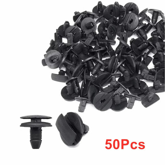 20/50/100 PCS Universal Car Bumper Clip & Fastener Kit – Push Retainer for Fender & Mudguard Repairs