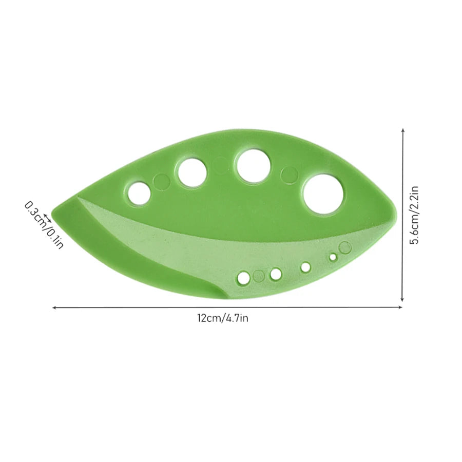 8-Hole Herb Leaf Stripper Tool – Multi functional Vegetable Stem Remover for Kitchen Use