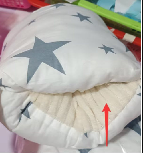 Adjustable Cotton Nursing Arm Pillow – Machine-Washable Breastfeeding Support Cushion