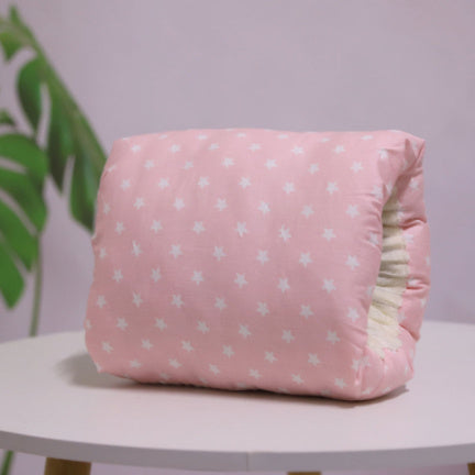 Adjustable Cotton Nursing Arm Pillow – Machine-Washable Breastfeeding Support Cushion