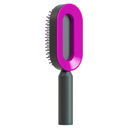 Self-Cleaning Hair Brush – Anti-Static Detangler