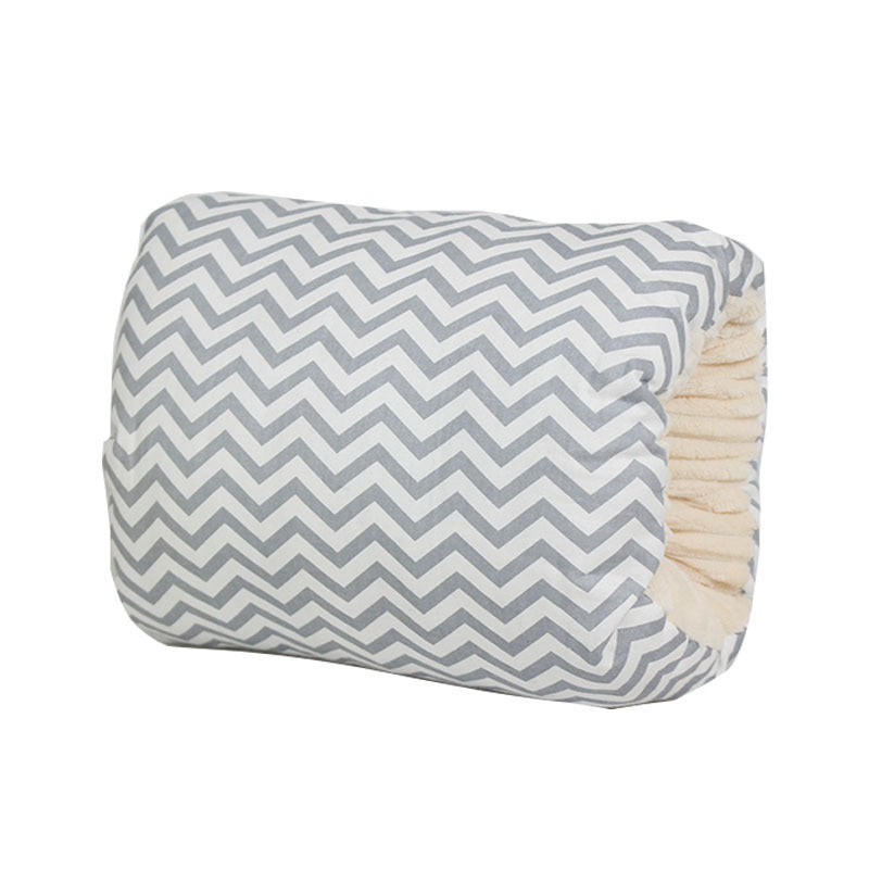 Adjustable Cotton Nursing Arm Pillow – Machine-Washable Breastfeeding Support Cushion